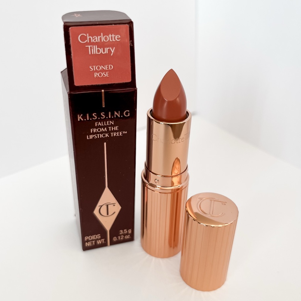 Charlotte Tilbury K.I.S.S.I.N.G Lipstick Stoned Rose NEW